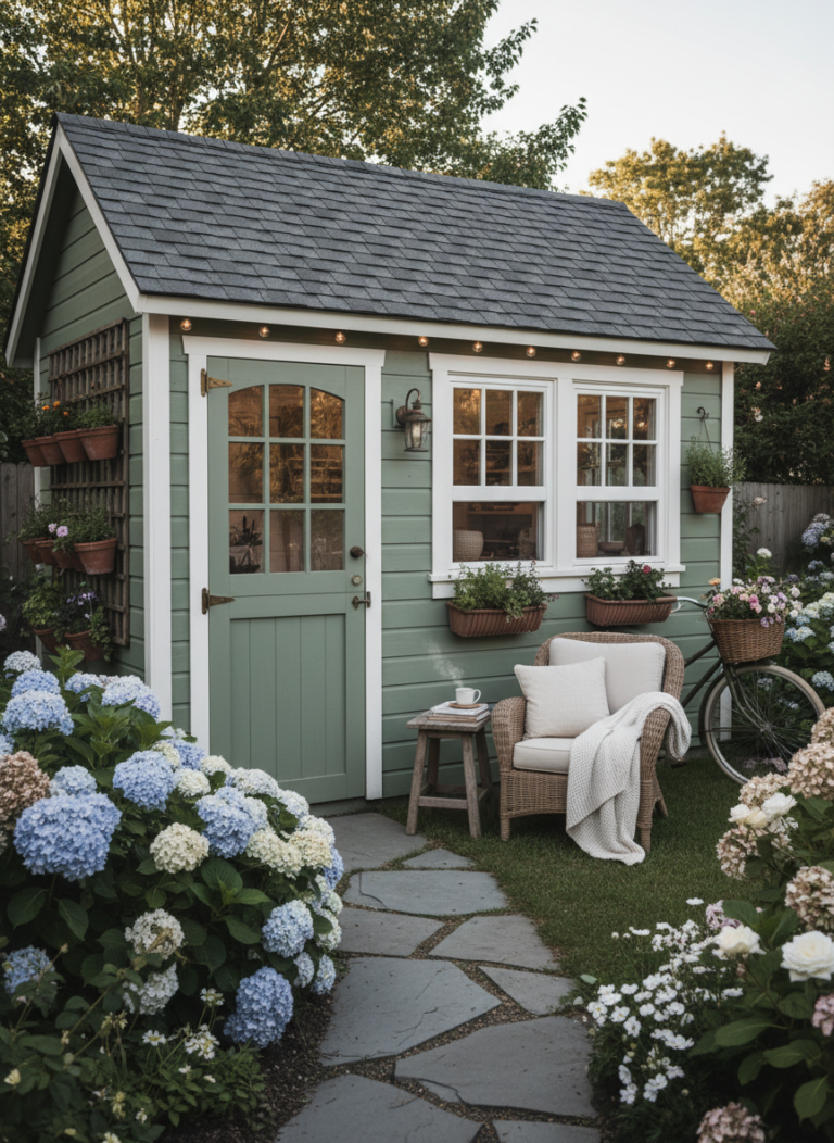 Cozy Garden Shed Ideas That Feel Like an Extension of Your Home