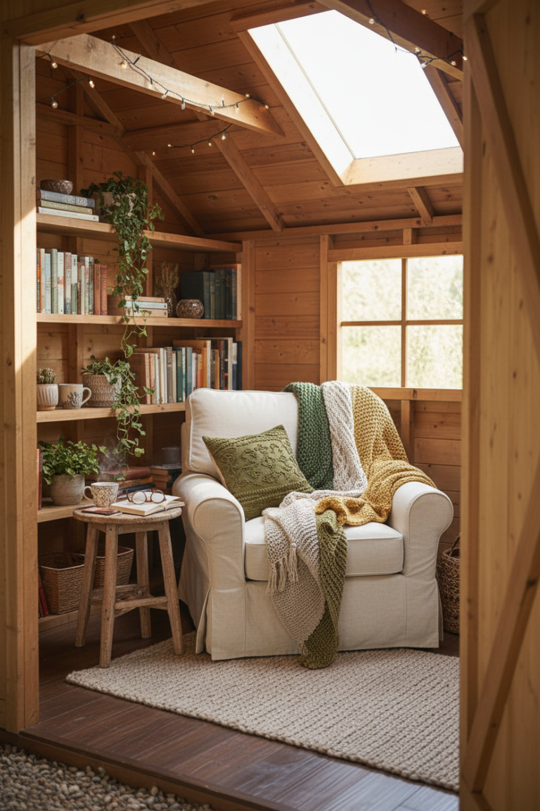 The Dreamy Timber-Frame Garden Shed