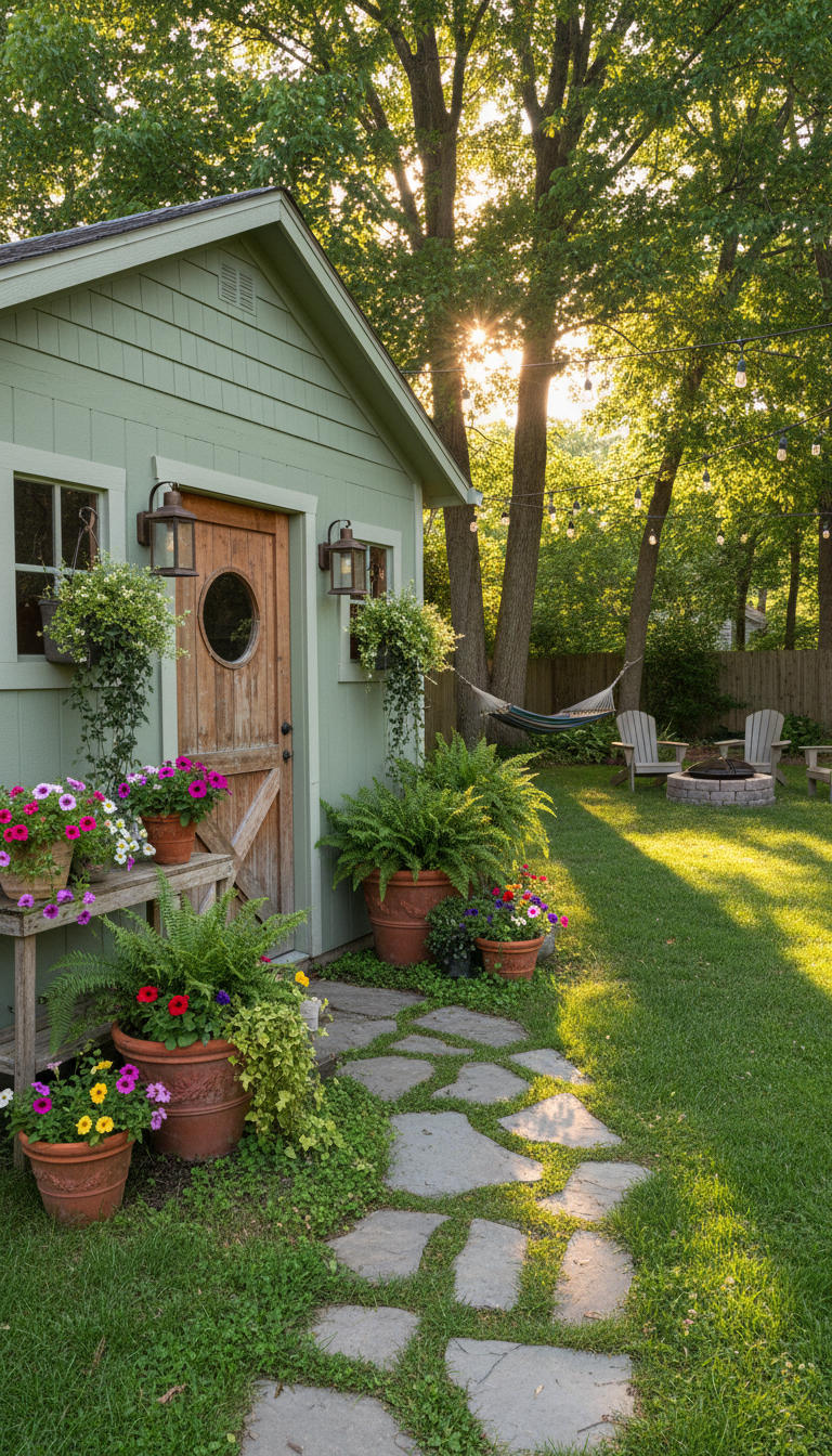 How to Turn a Basic Shed into a Cozy Retreat