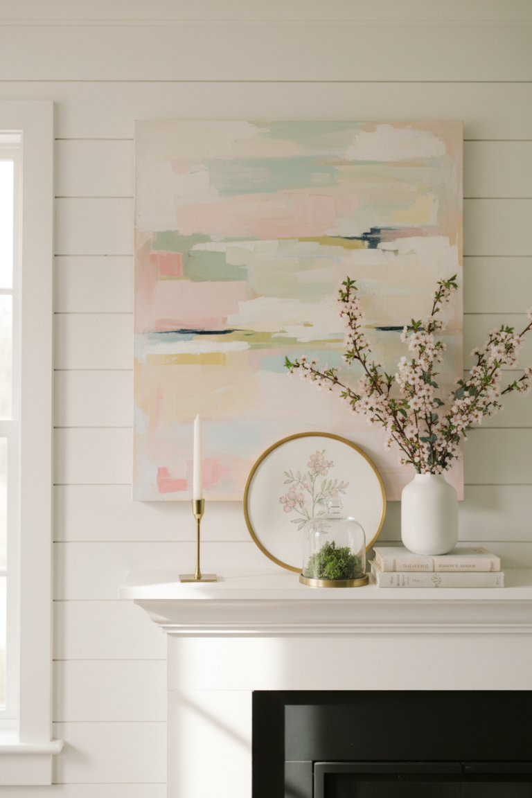 Spring Mantel Proportion and Styling Guide