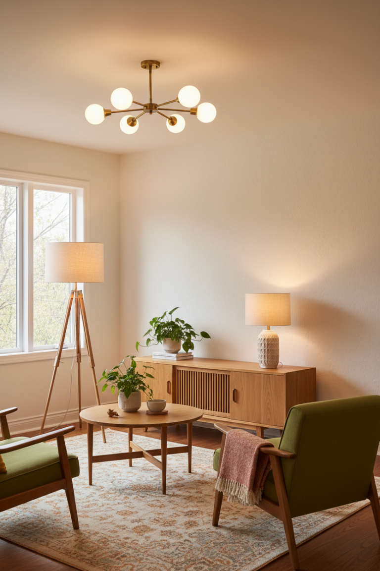 Mid-Century Modern Lighting Ideas for a Bright Spring Update