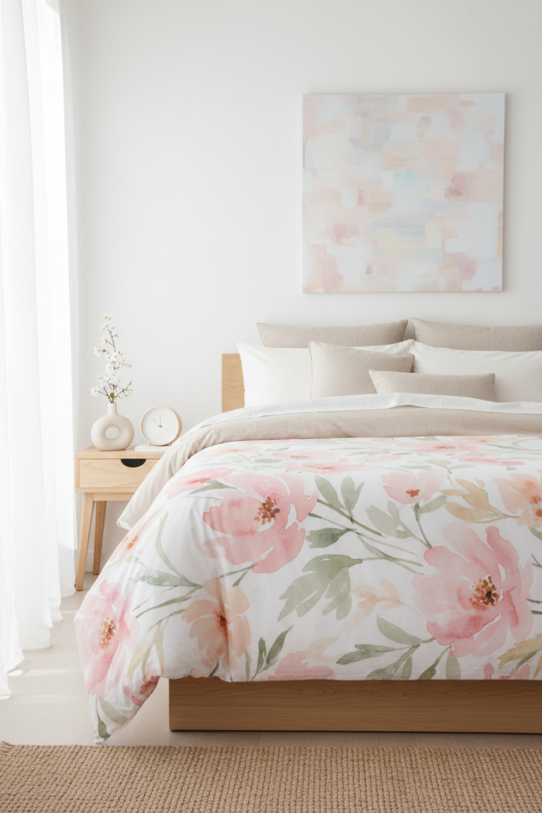 Floral Bedding Ideas for a Soft Spring Bedroom