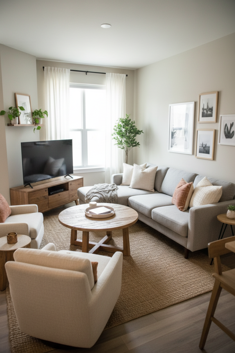 Living Room Layout Guide for Apartments