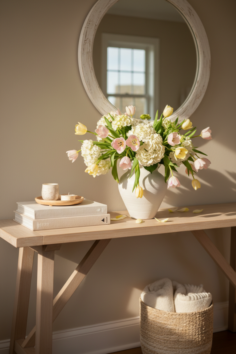 Spring Entryway Decor Ideas to Welcome the Season