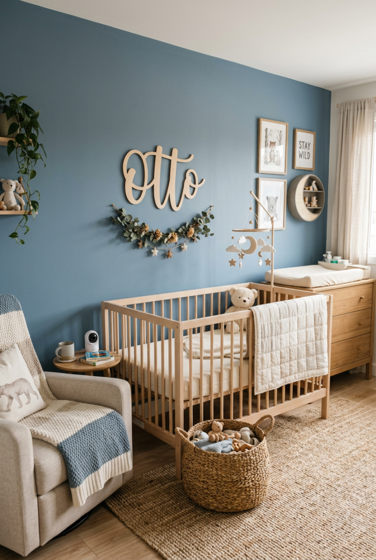 Baby Boy Cozy Nursery Ideas