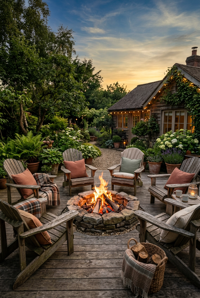 Cozy Fire Pit Area Ideas for Intimate Nights | The Cozy Nest