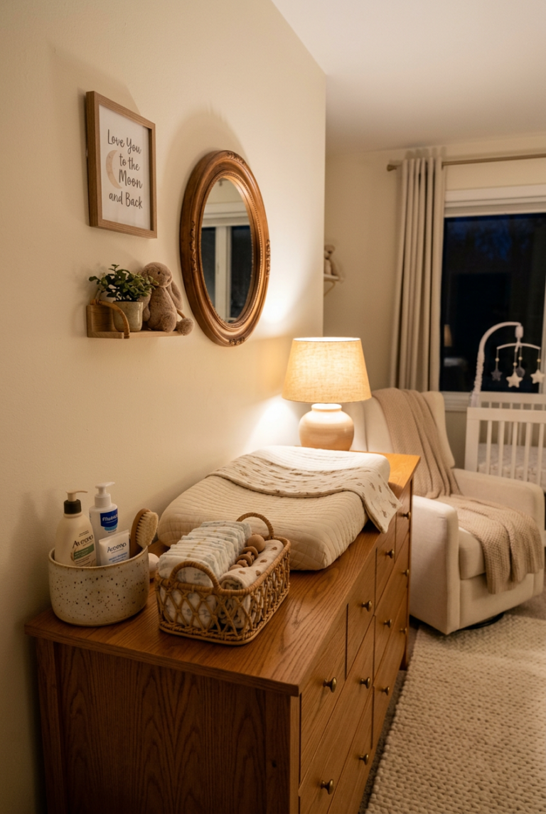 Neutral Cozy Nursery Ideas