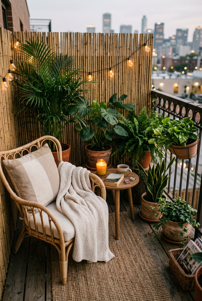 Small Balcony Ideas That Feel Like a Private Retreat