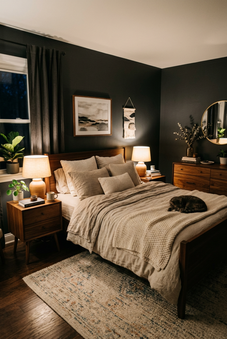 Moody Cozy Bedroom Ideas