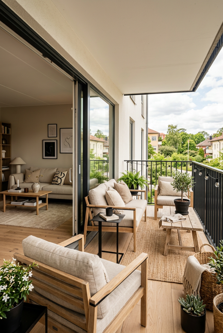 How to Make Your Small Balcony Feel Like Part of Your Home